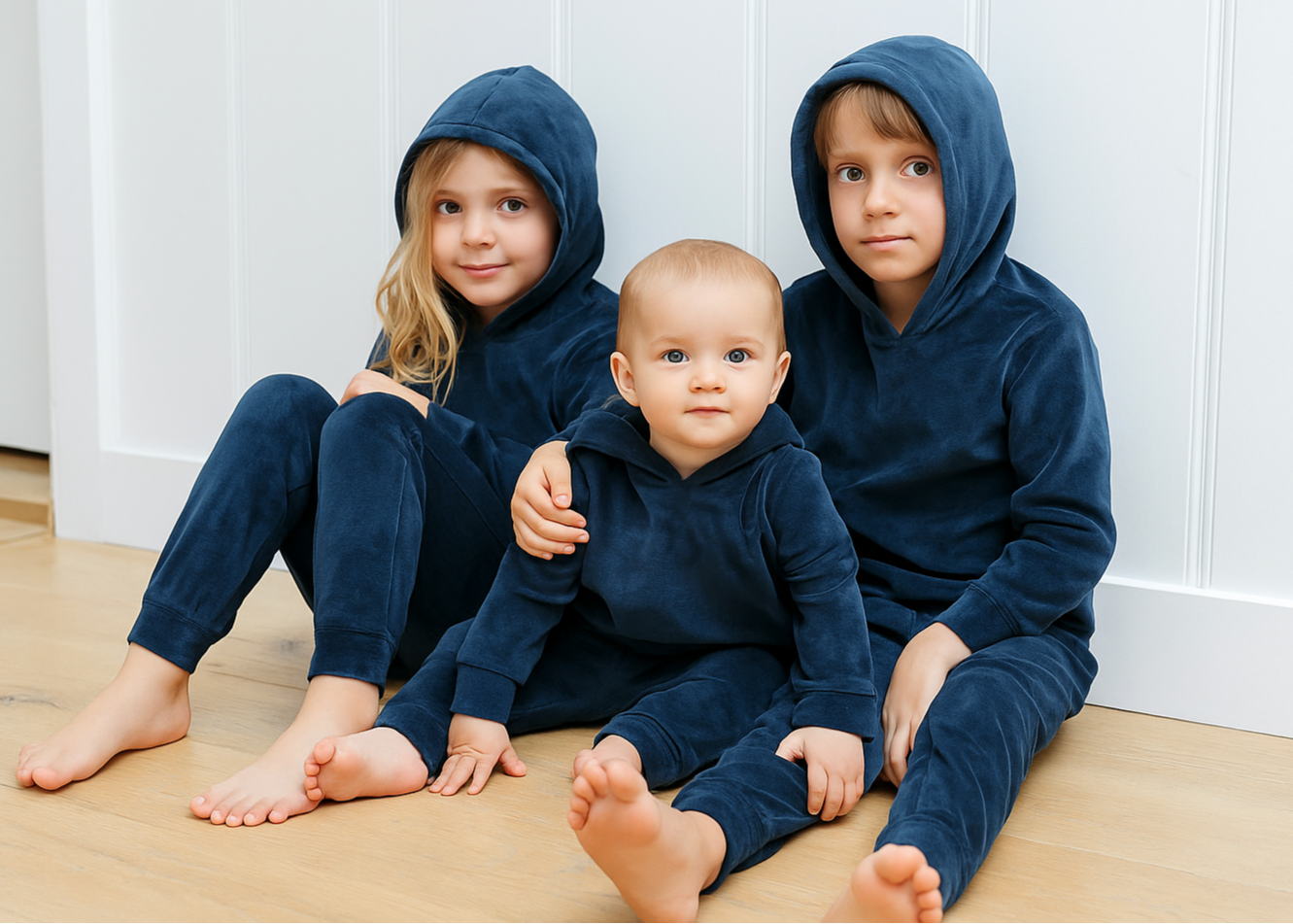 Velour Hoodie and Jogger Sets