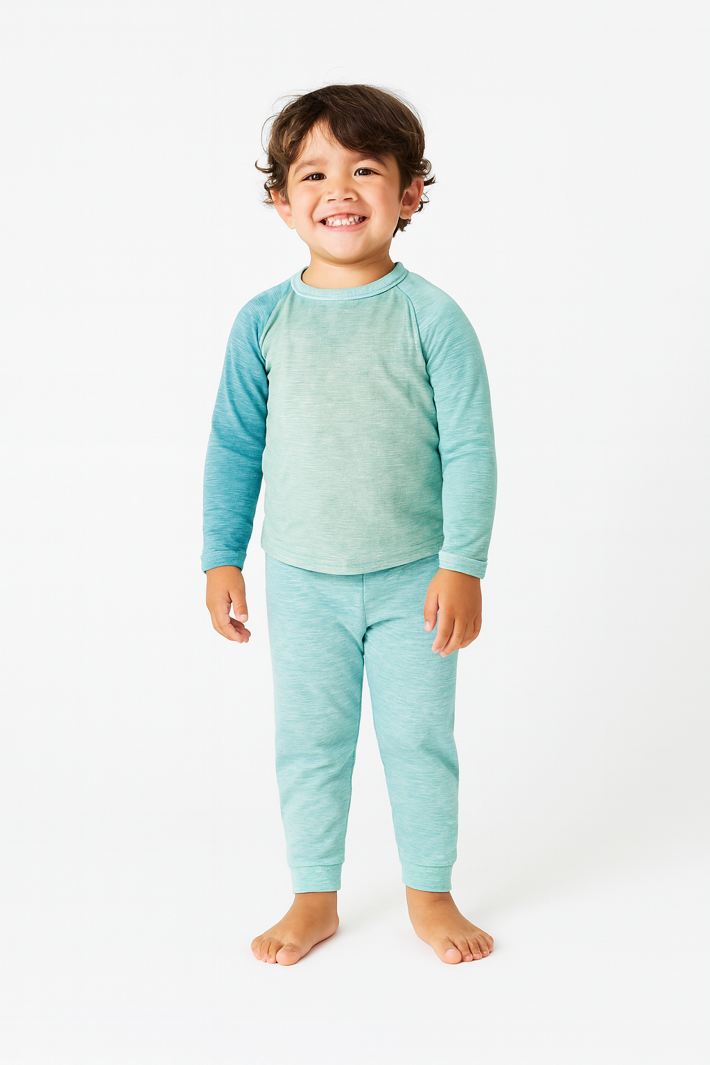 Garment Dyed Marble Slub Tee and Jogger Sets