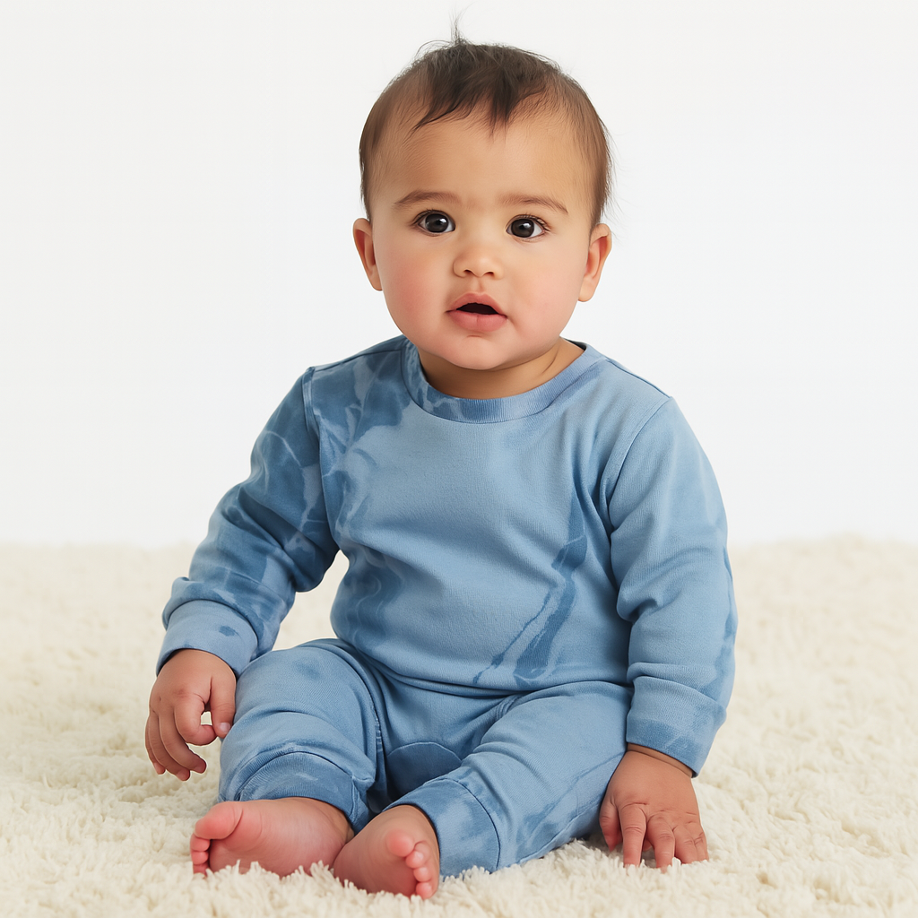 Fleece Tonal Dye Romper