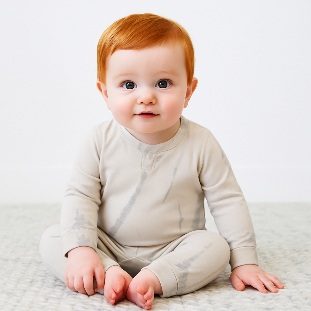 Fleece Tonal Dye Romper