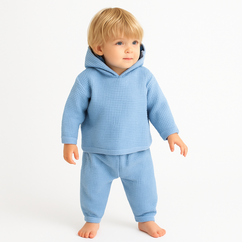 Chunky Thermal Loungewear Hoodie Sets