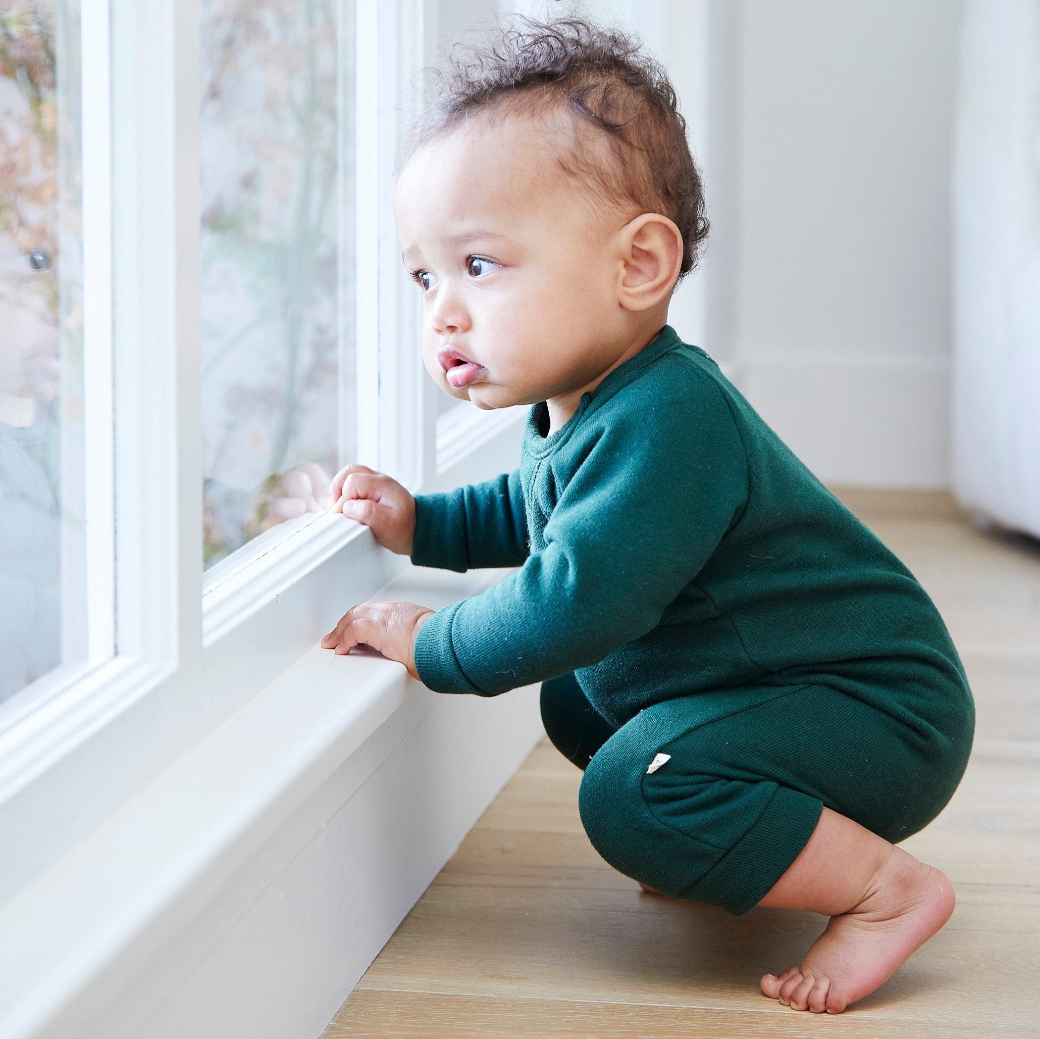 Eco-Fleece Sweatshirt Romper