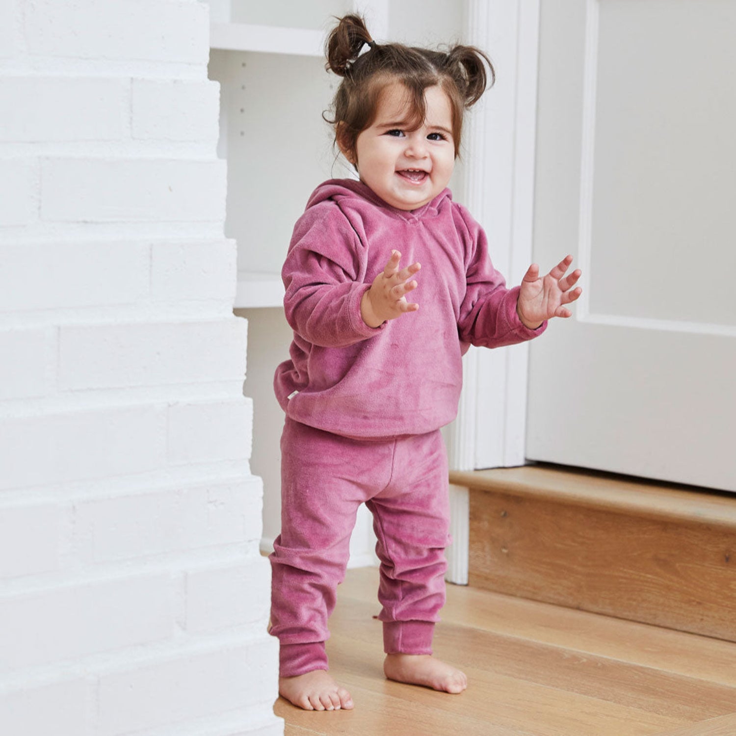 Velour Hoodie and Jogger Sets