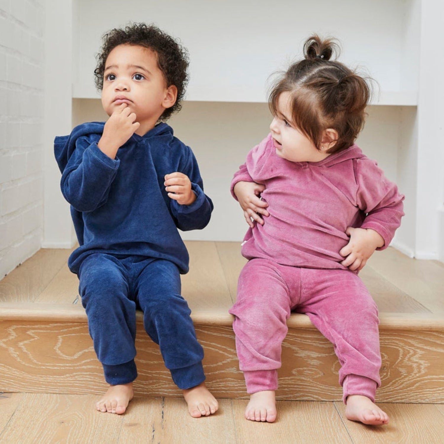 Velour Hoodie and Jogger Sets