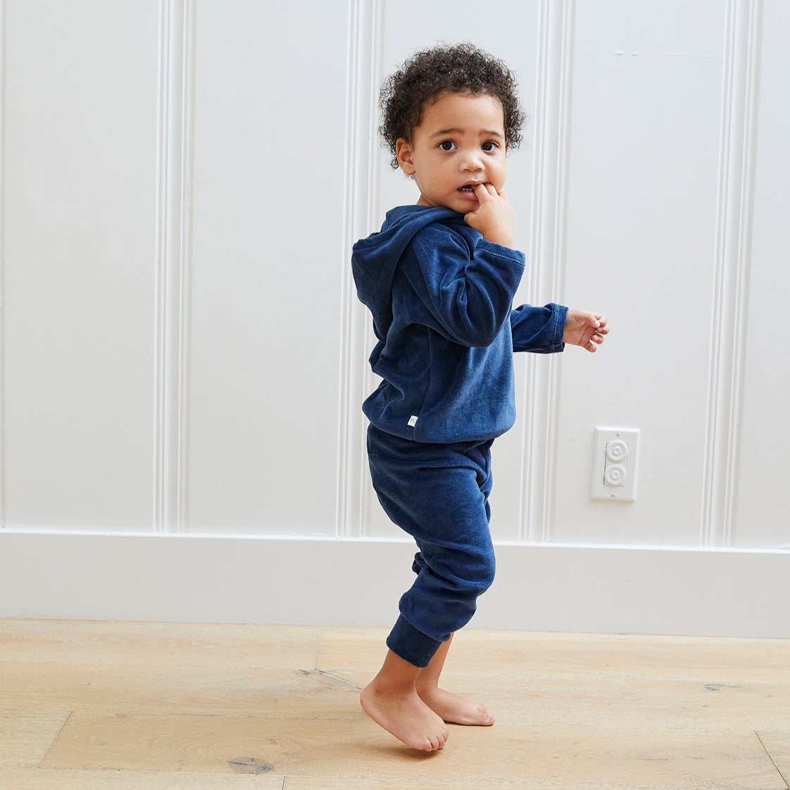 Velour Hoodie and Jogger Sets