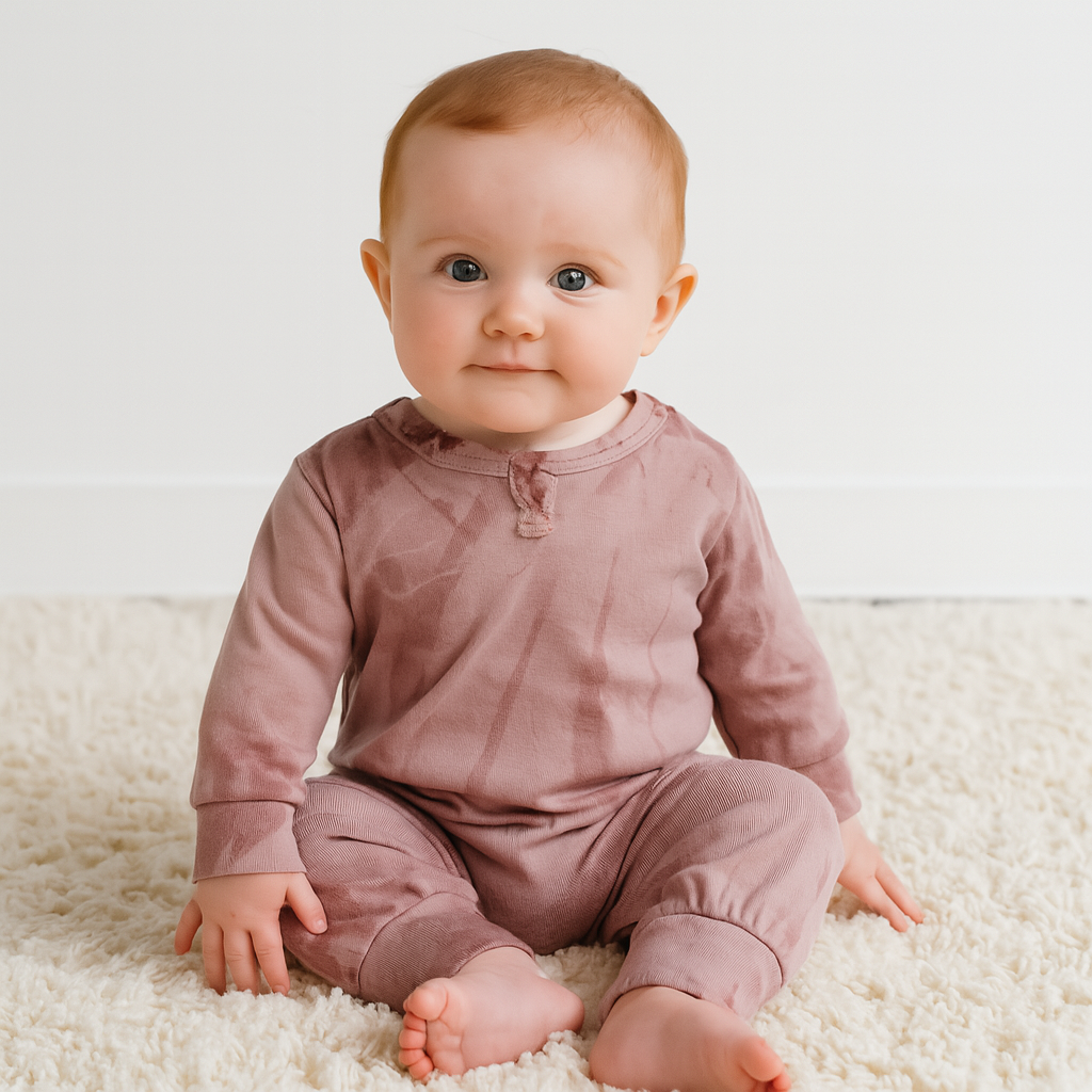 Fleece Tonal Dye Romper