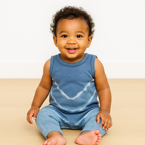 2x1 Tie Dye Tank Overall