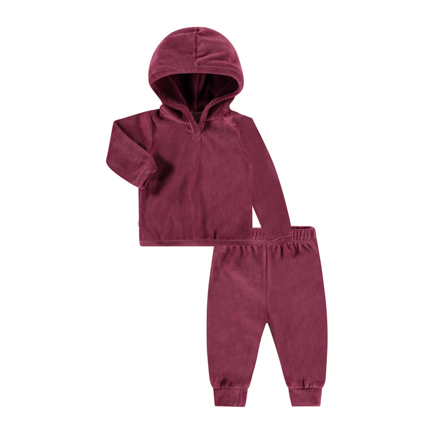 Velour Hoodie and Jogger Sets